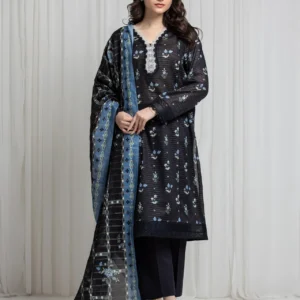 Printed Zari Lawn Suit