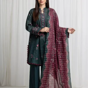 Printed Zari Lawn Suit
