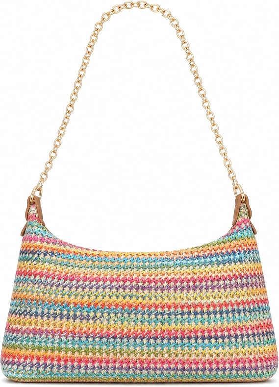 Shoulder Bag Crochet Purse Vacation Tote Handbag