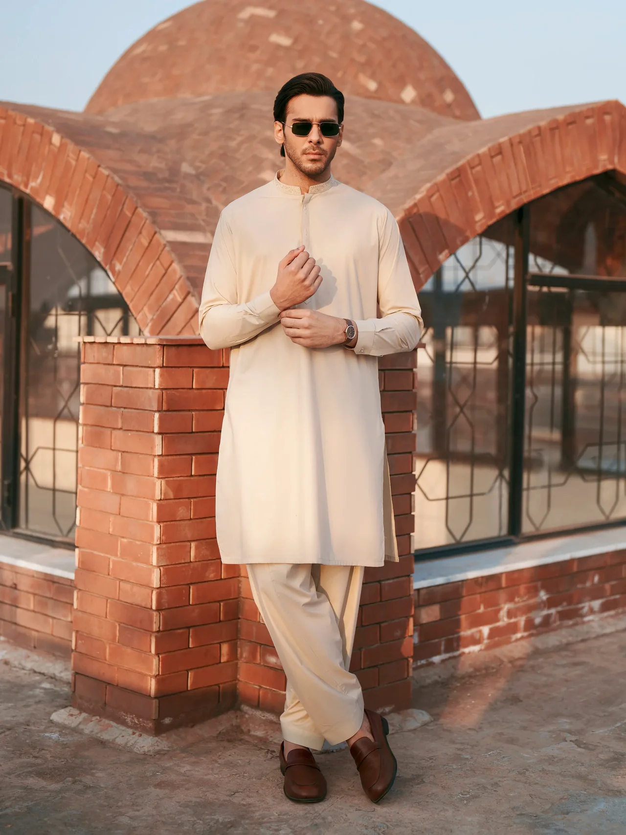 Embroidered Blended Shalwar Kameez