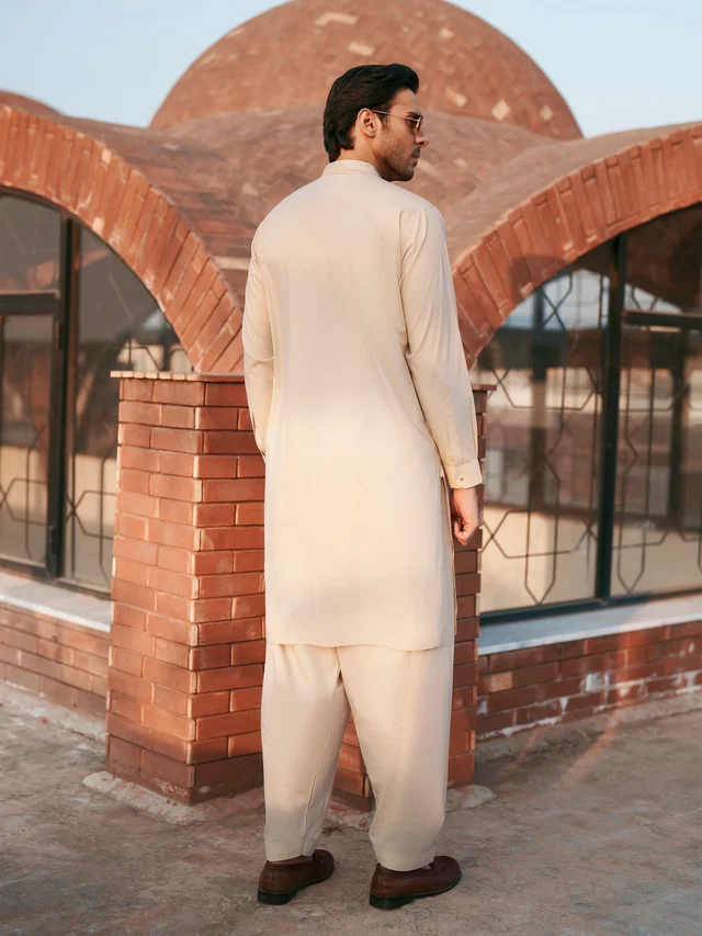 Embroidered Blended Shalwar Kameez