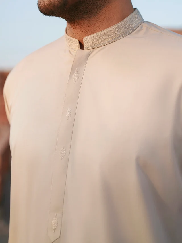 Embroidered Blended Shalwar Kameez