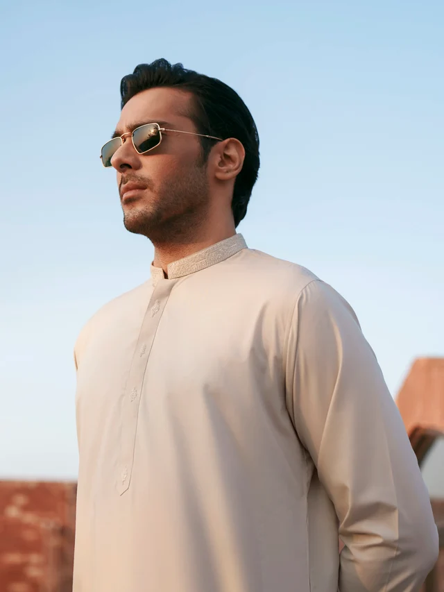 Embroidered Blended Shalwar Kameez